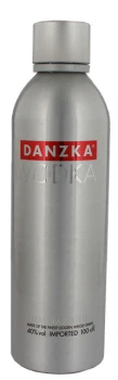 Danzka 1000 Ml Vodka Danzka - Sweden