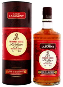 La Mauny La Mauny Ambre Heritage 1749 0,7L Gift Box